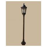 ANTIQUE IRON LIGHT POST