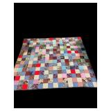 75x83 INCHES HANDMADE PATCHWORK QUILT