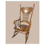 PRESSBACK CONTEMPORARY ROCKER