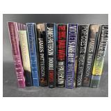 10 JAMES PATTERSON FIRST EDITION NOVELS