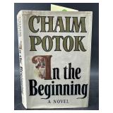 SIGNED CHAIM POTOK FIRST EDITION 