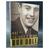 AUTOGRAPHED BOB DOLE FIRST EDITION BOOK