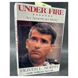 SIGNED OLIVER NORTH FIRST EDITION 