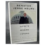 SIGNED JESSE HELMS 