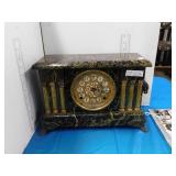 VINTAGE 'SESSIONS' MANTLE CLOCK WITH KEY