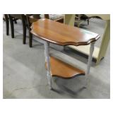 1/2 MOON TABLE   23.5 X 12 X 24'