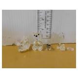 3 SWAROVSKI MINIATURE NIC NACS