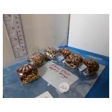 CARVED SHELL NAPKIN RINGS