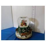 PARTYLITE - WOODLAND SANTA TEALIGHT GLOBE