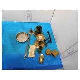 LOT - CANDLE STICK, DISH, NIC NACS