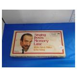 3 CASSETTE 'SINGING DOWN MEMORY LANE' WITH