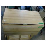 DROP LEAF WORK TABLE   28 X 15 X 33,