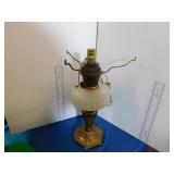 OIL LAMP CONVERTED TO ELECTRIC
