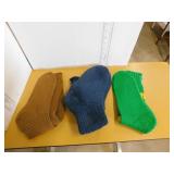 3 PAIR KNITTED SOCKS