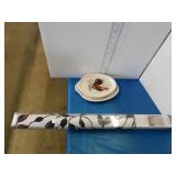 TEXTURED STAINED GLASS WINDOW FILM,  3 DISHES