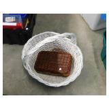 2 WICKER BASKETS