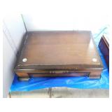 SILVERWARE CHEST WITH CONTENTS