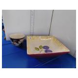 CANDY DISH, FRUIT BOWL