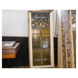 STAINED GLASS WINDOW FROM TRINITY CHURCH