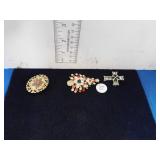 3 BROACHES