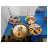3 COLLECTOR PLATES - PUMPKIN PATCH PUPS,