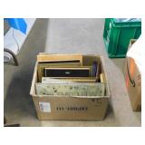BOX LOT PICTURE FRAMES
