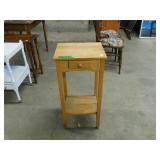 PLANT/TELEPHONE STAND WITH DRAWER