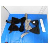 4 VINTAGE BOW TIES