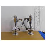 SILVERPLATED SALT & PEPPER
