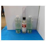 3 BOTTLES LAMP OIL