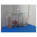 4 PINT BOTTLES - EPLETS, HEEWADIN, MAPLE GROVE