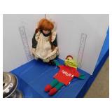 COLLECTOR DOLL AND PUPPET