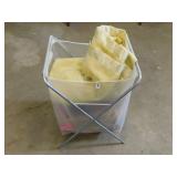 FOLDING CLOTHES HAMPER WITH CONTENTS