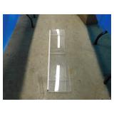 PLASTIC DISPLAY WALL SHELF   8 X 36'