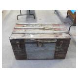 TRUNK - NEEDS REPAIRS -  36 X 18.5 X 20'