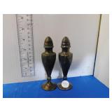 SILVERPLATED SALT & PEPPER