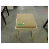 FOOT STOOL   17 X 15 X 19'