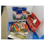 LOT OF POP CARTONS - WILSON'S, COCA COLA, PURE