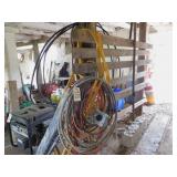 LOT - WIRE, CONDUIT, ELECTRIC CORDS