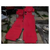 2 FOLDING LAWN CHAIRS