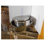 STAINLESS STEEL POTS WITH LIDS