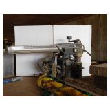 10' CRAFTSMAN RADIAL ARM SAW WITH WORK BENCH