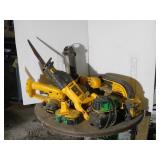 LOT - DEWALT CIRCULAR SAW, VACUUM, DRILL, LIGHT