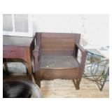 BENCH WITH STORAGE    28 X 15 X 33.5H
