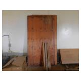 5 PIECES PLYWOOD , 4 MISCELLANEOUS PIECES