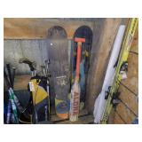 2 SNOWBOARDS (NO HARDWARE) SOUVENIR PADDLE