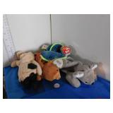 4 BEANIE BABIES