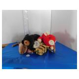 4 BEANIE BABIES