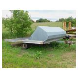 DOUBLE KARAVAN SNOWMOBILE TRAILER  102' X 10'