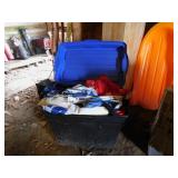 TOTE OF VARIOUS FLAGS